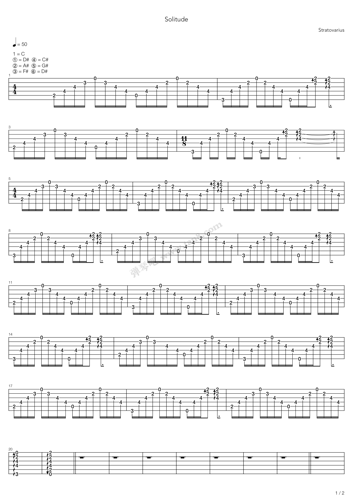 >> 儿歌 >> stratovarius >>solitude